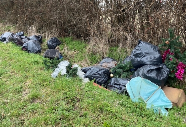 Fly-tipping in North Herts